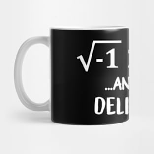 i ate sum pi math, it was delicious, math lover gift, pi day funny math, sum pi, math pun, Mug